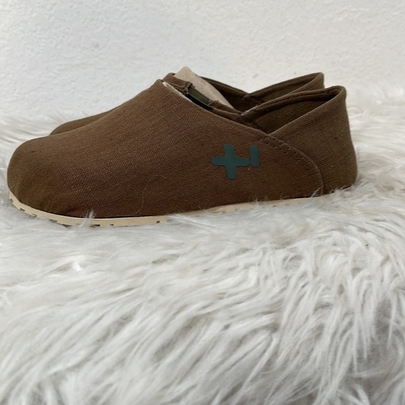 OTZ Shoes 300GMS Linen Unisex Slip On CORKlite Authentic Mocs Size 6 NEW - Picture 7 of 14